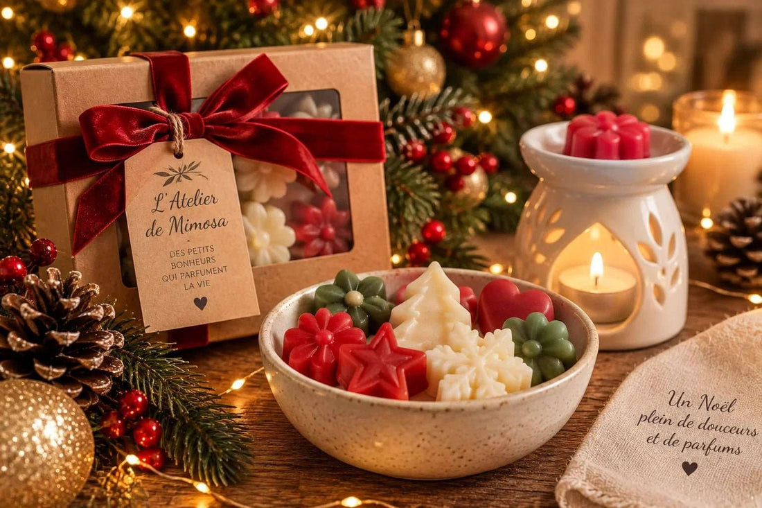Fondants parfumés Noël - idées cadeaux femme L'Atelier de Mimosa