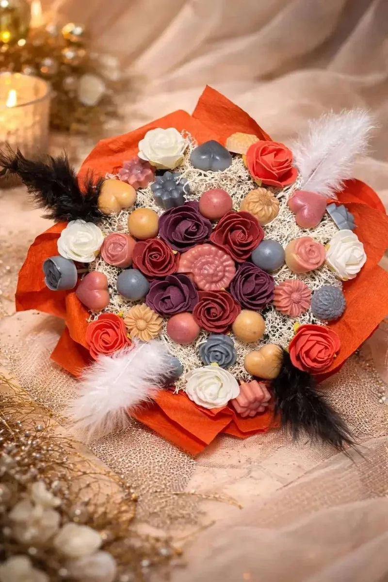 Bouquet de fondants parfumés artisanaux - L'Atelier de Mimosa