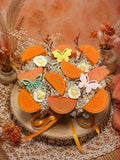 Bouquet fondants agrumes et papillons L'Atelier de Mimosa