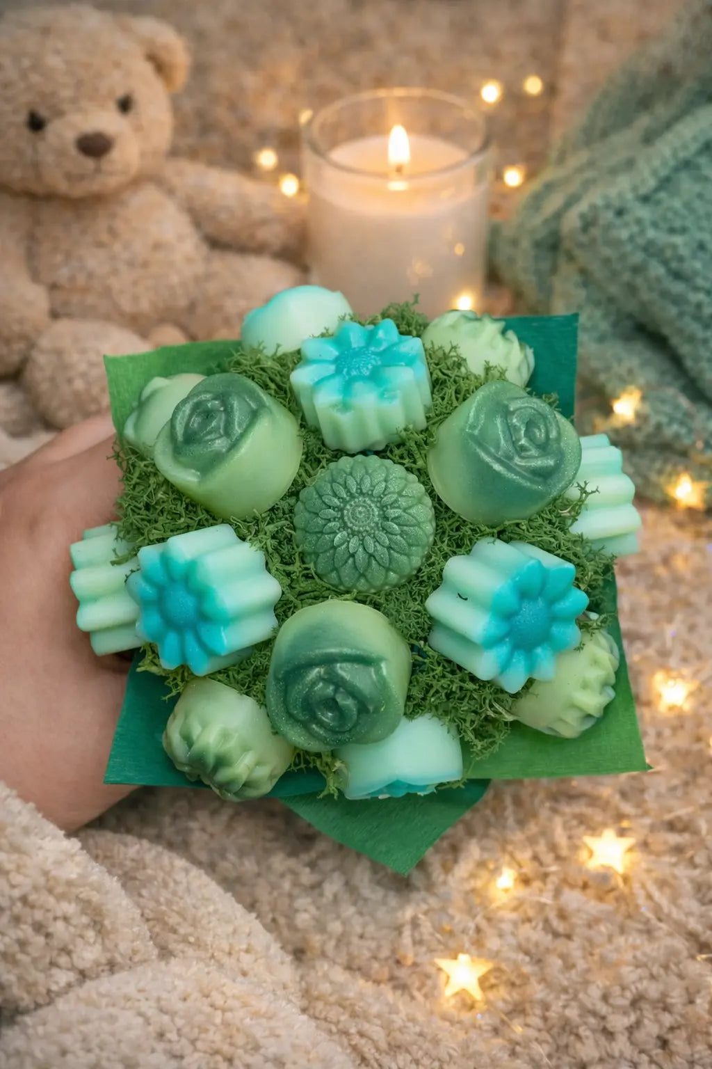 Mini Bouquet Fondants Parfumés Fraîcheur – Fondants Parfumés Artisanaux L'Atelier de Mimosa
