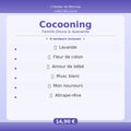 Coffret Découverte Cocooning – 6 Fondants Parfumés Artisanaux L'Atelier de Mimosa