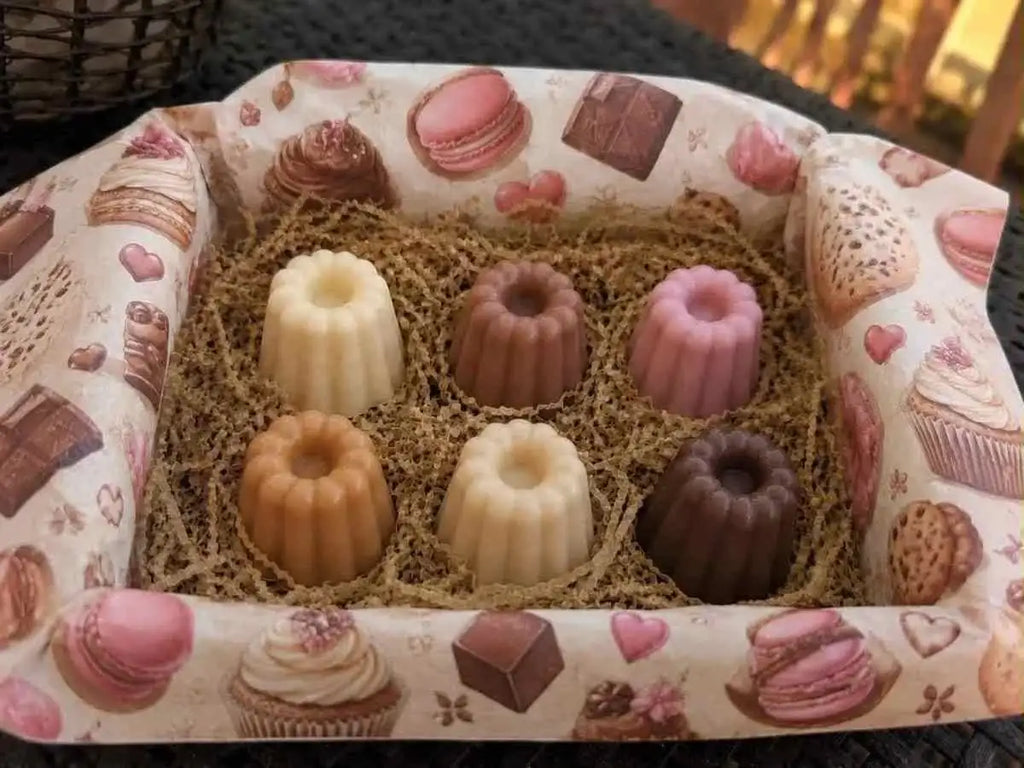 Coffret découverte Gourmandise, fondants parfumés artisanaux gourmands