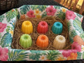 Coffret découverte fondants parfumés tropical, senteurs exotiques