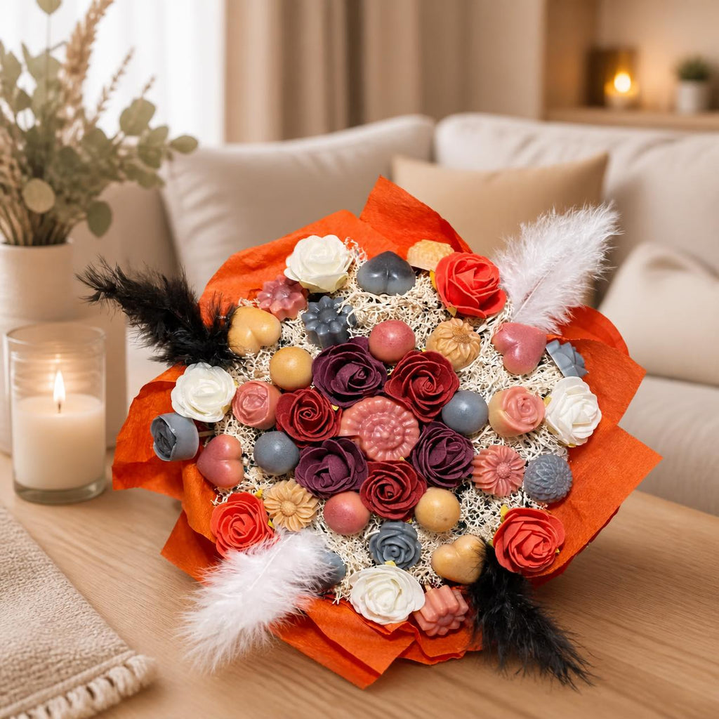 Bouquet de fondants parfumés Élégance dans un salon
