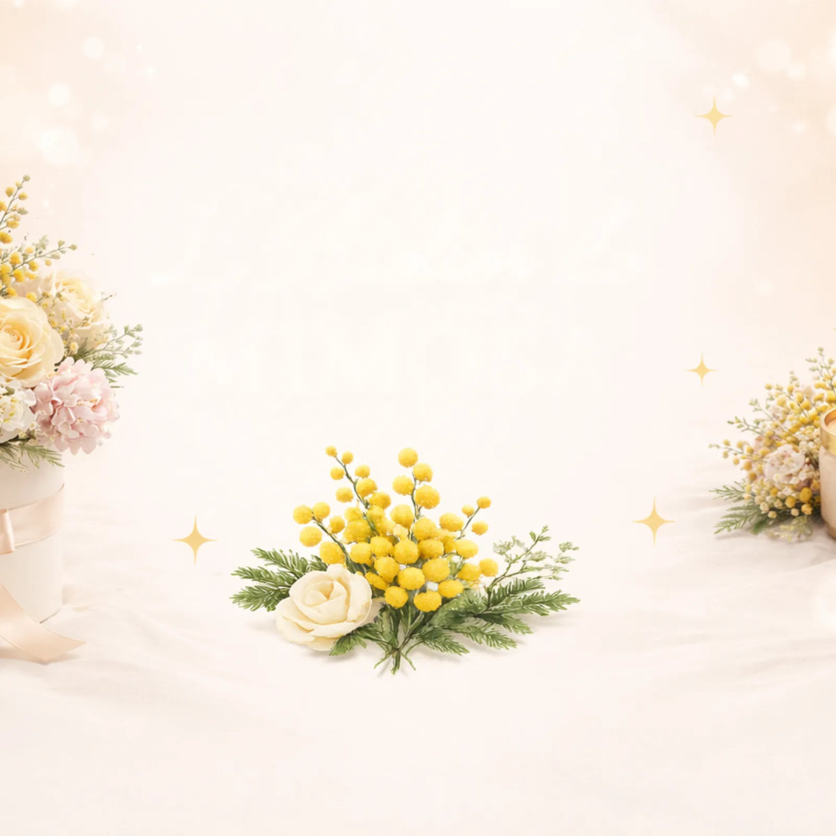 Bouquet de fondants parfumés artisanaux L'Atelier de Mimosa