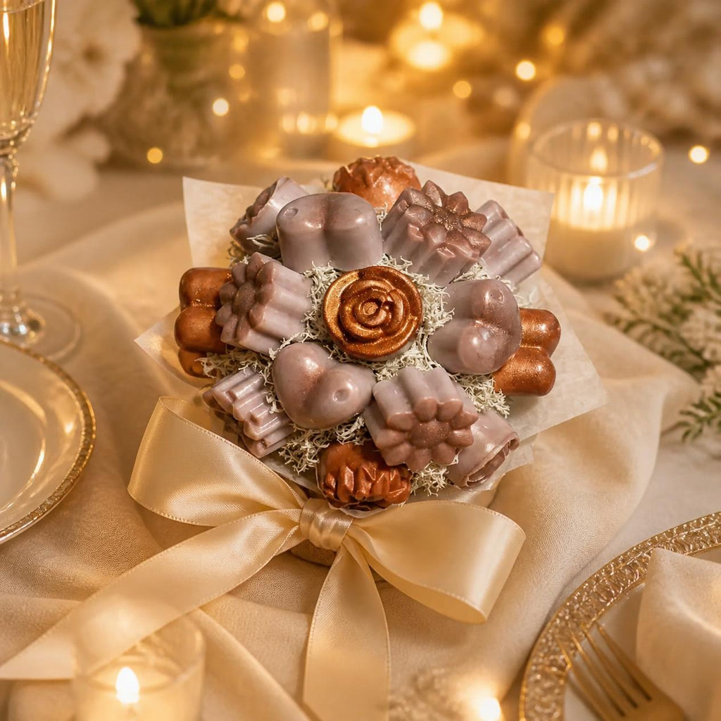 Mini bouquet de fondants Cocooning en idée cadeau